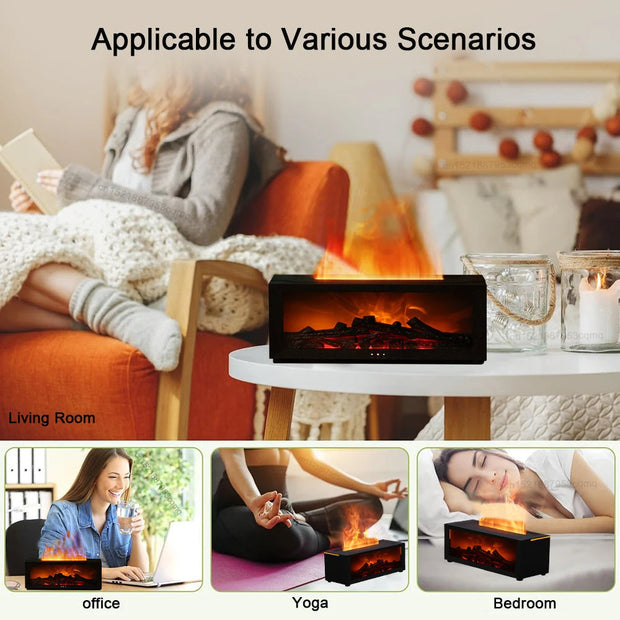 Aromatherapy Flame Machine By Luxios